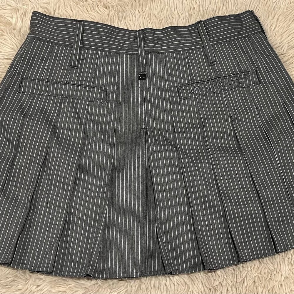 Charcoal Pinstripe Utilikilt Men's 36